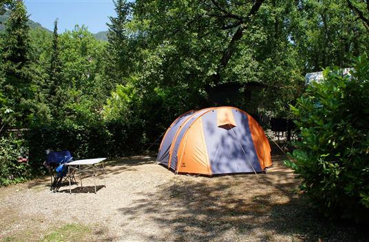 tente de campings en été